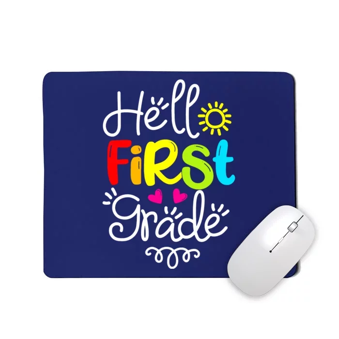 Hello First Grade Mousepad