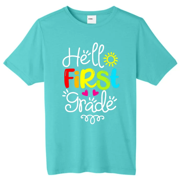 Hello First Grade ChromaSoft Performance T-Shirt