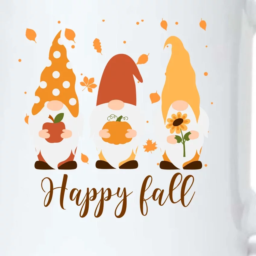 Happy Fall Gnome Festive Cute Black Color Changing Mug