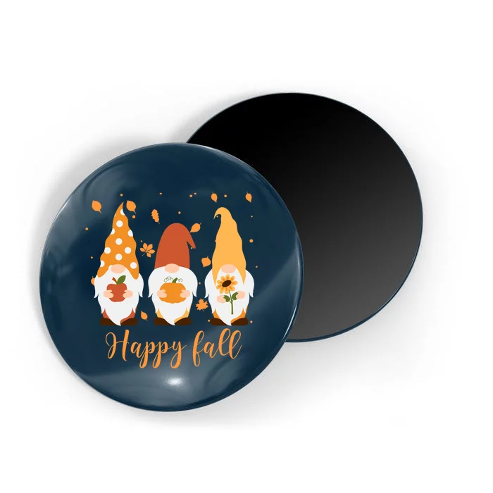 Happy Fall Gnome Festive Cute Magnet