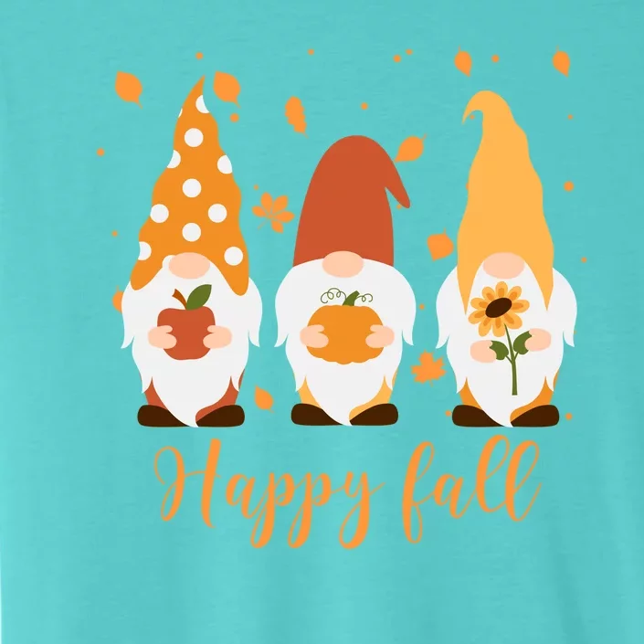 Happy Fall Gnome Festive Cute ChromaSoft Performance T-Shirt