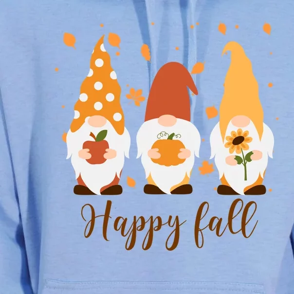 Happy Fall Gnome Festive Cute Unisex Surf Hoodie