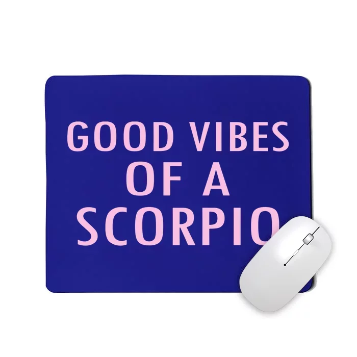 Horoscope Funny Gift Scorpio Zodiac Sign Gift Mousepad