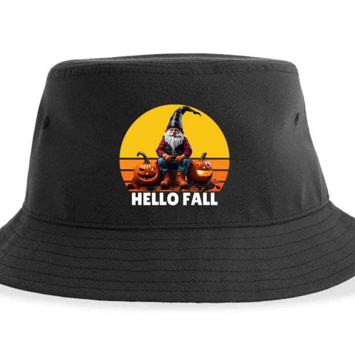 Hello Fall Genome Sustainable Bucket Hat