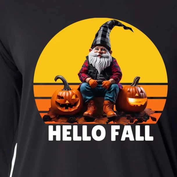 Hello Fall Genome Cooling Performance Long Sleeve Crew