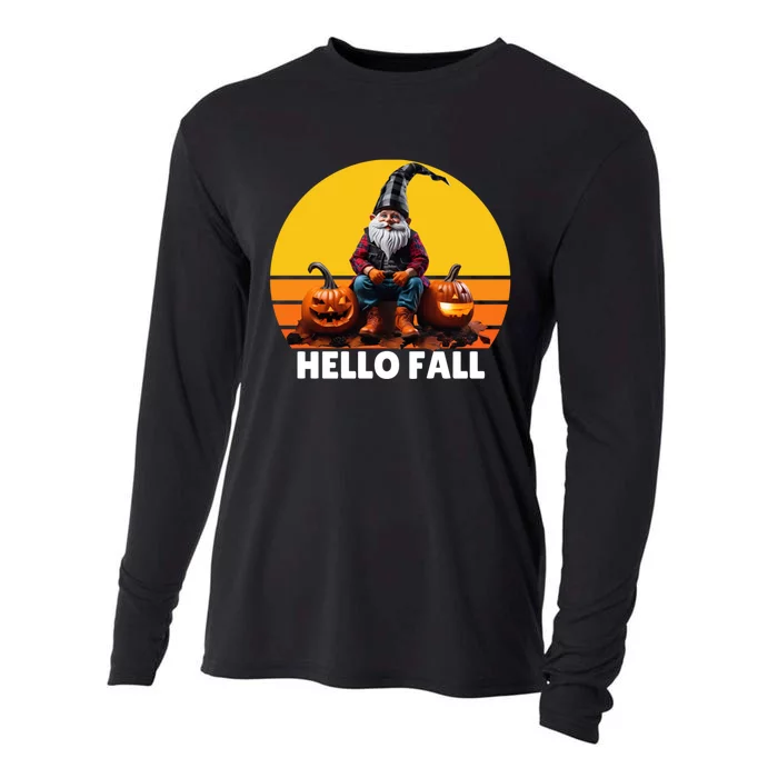 Hello Fall Genome Cooling Performance Long Sleeve Crew