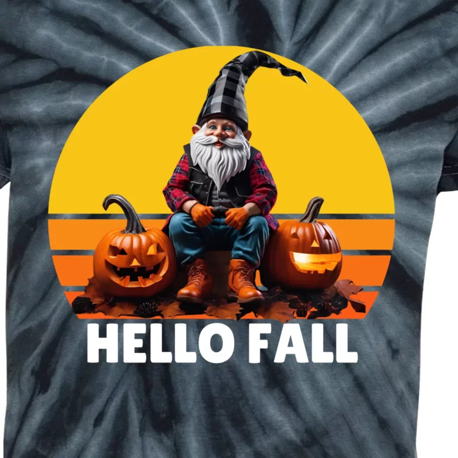 Hello Fall Genome Kids Tie-Dye T-Shirt