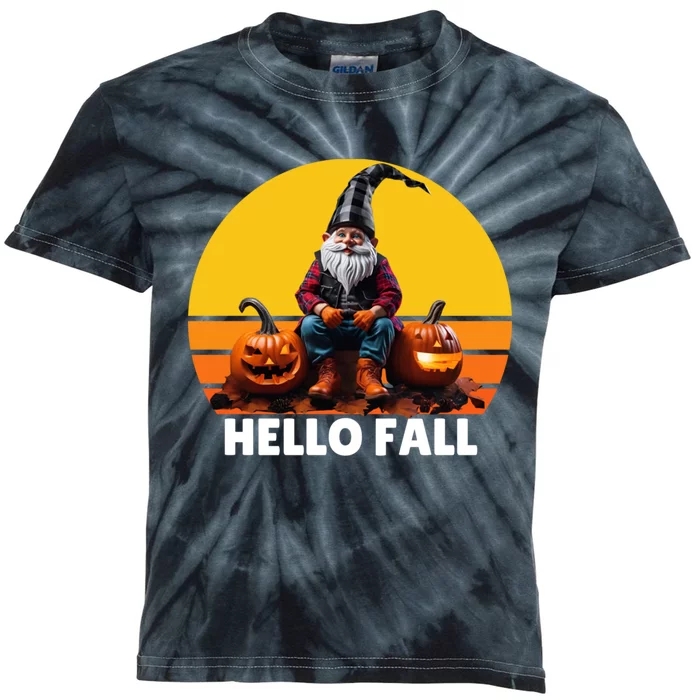 Hello Fall Genome Kids Tie-Dye T-Shirt