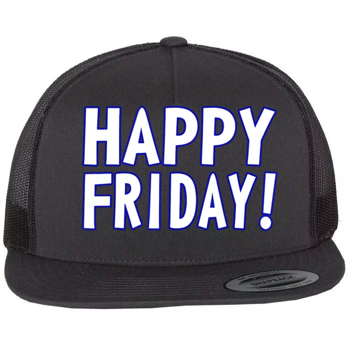 Happy Friday Gif Weekend Celebration Work Office Flat Bill Trucker Hat