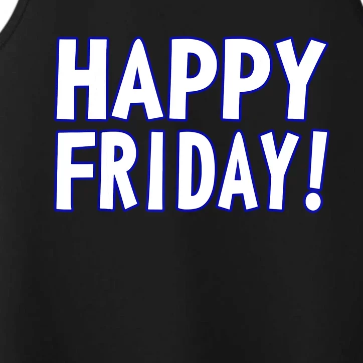 Happy Friday Gif Weekend Celebration Work Office Performance Tank