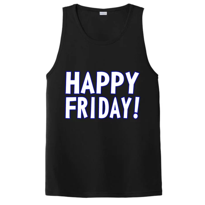 Happy Friday Gif Weekend Celebration Work Office Performance Tank