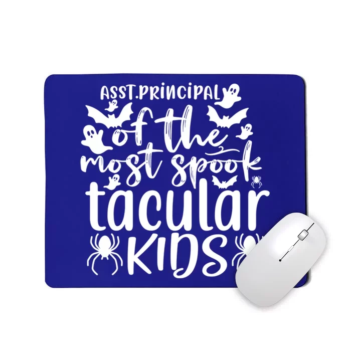 Halloween Funny Gift Great Gift Assistant Principal Of The Most Spook Gift Mousepad