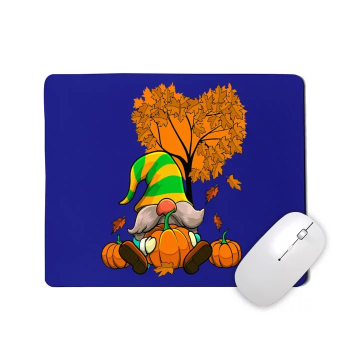 Happy Fall Gnome Autumn Thanksgiving Pumpkin Spice Season Mousepad