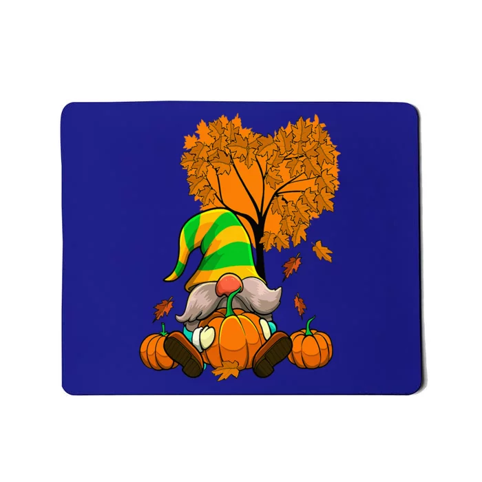 Happy Fall Gnome Autumn Thanksgiving Pumpkin Spice Season Mousepad