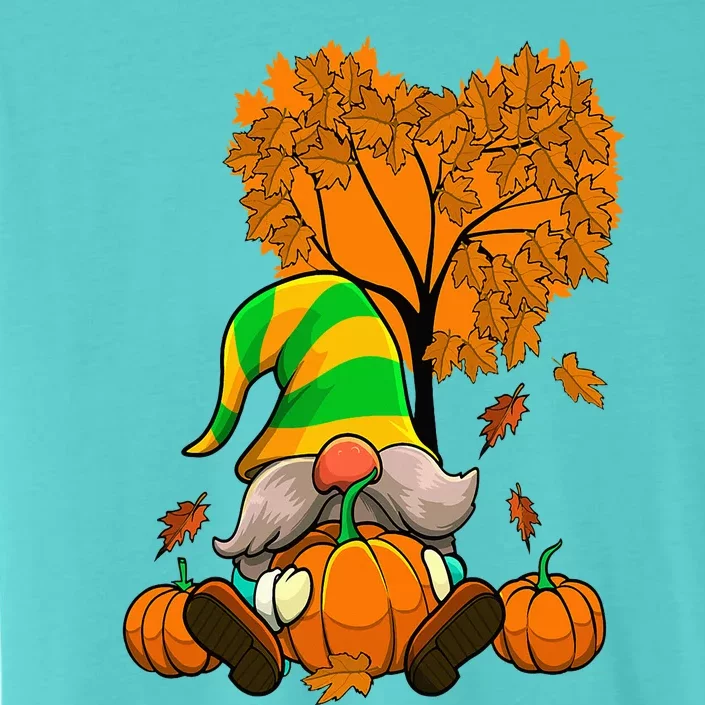 Happy Fall Gnome Autumn Thanksgiving Pumpkin Spice Season ChromaSoft Performance T-Shirt