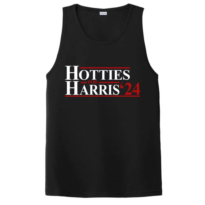 Hotties For Harris 2024 Funny Politcal Election Performance Tank