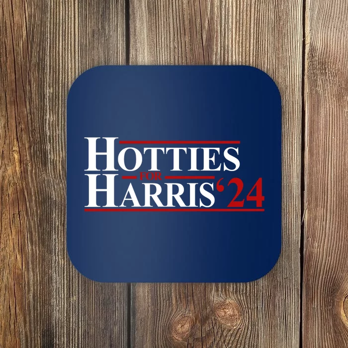 Hotties For Harris 2024 Funny Politcal Election Coaster