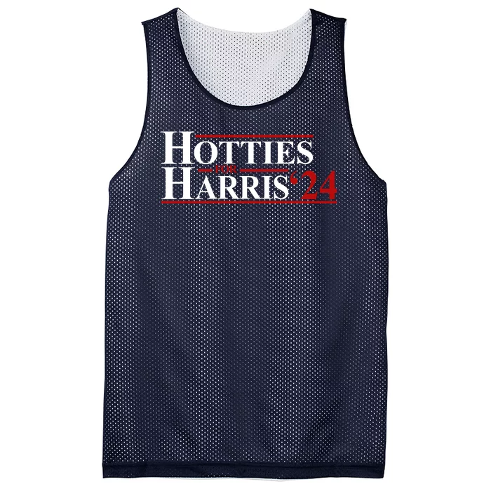 Hotties For Harris 2024 Funny Politcal Election Mesh Reversible Basketball Jersey Tank