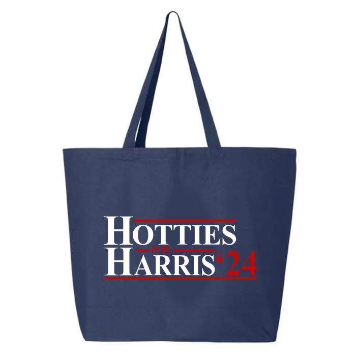 Hotties For Harris 2024 Funny Politcal Election 25L Jumbo Tote