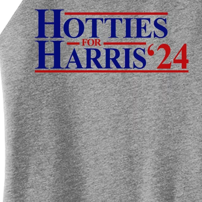 Hotties For Harris 2024 Funny Politcal Election Women’s Perfect Tri Rocker Tank