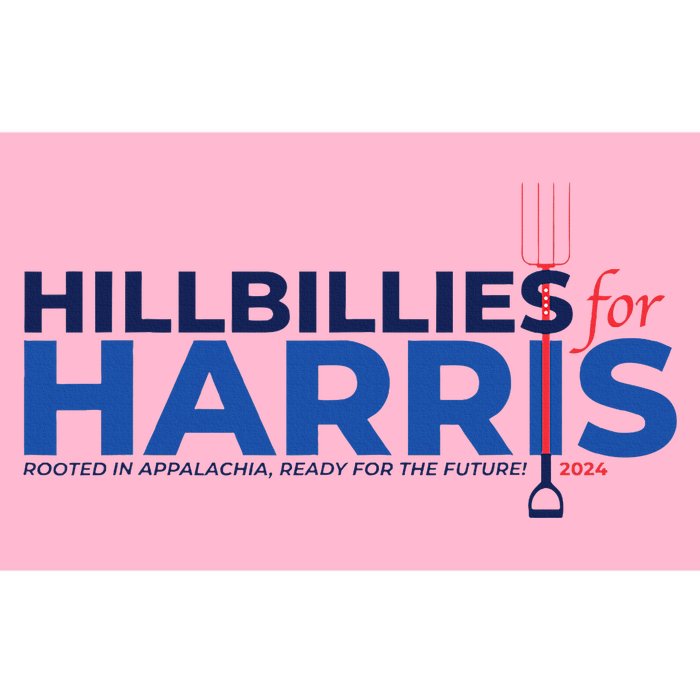 Hillbillies For Harris 2024 Bumper Sticker