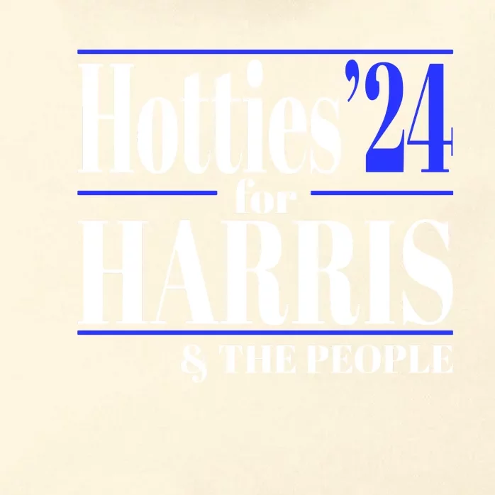 Hotties For Harris Zip Tote Bag