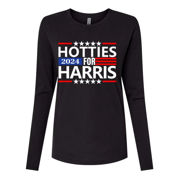 Hotties For Harris Womens Cotton Relaxed Long Sleeve T-Shirt