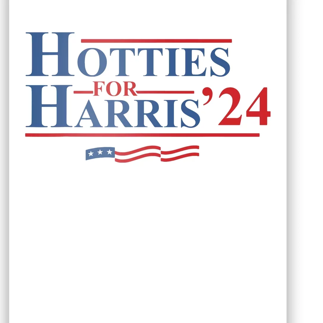 Hotties For Harris Poster