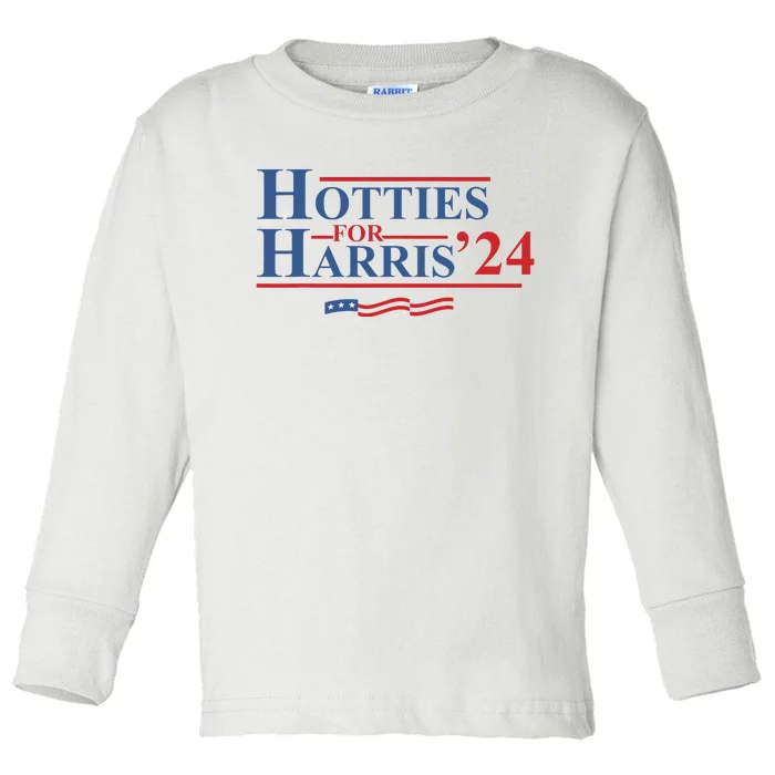 Hotties For Harris Toddler Long Sleeve Shirt