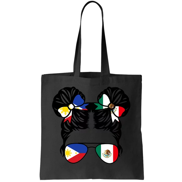 Half Filipino Half Mexican Philippines Heritage Tote Bag