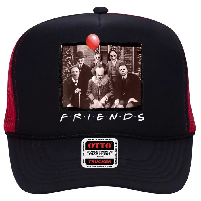 Halloween FRIENDS Horror Movie Costume High Crown Mesh Trucker Hat