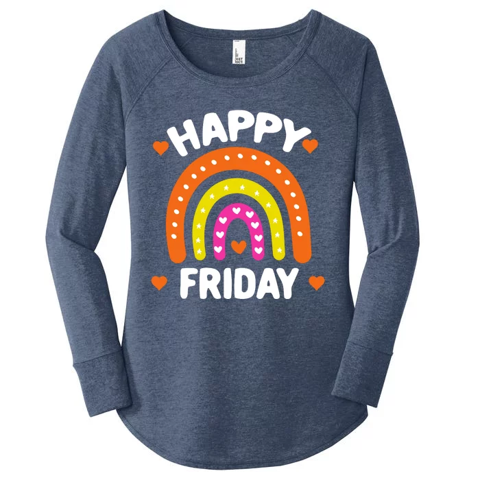 Happy Friday Women's Perfect Tri Tunic Long Sleeve Shirt