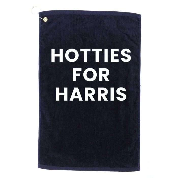 Hotties For Harris Platinum Collection Golf Towel