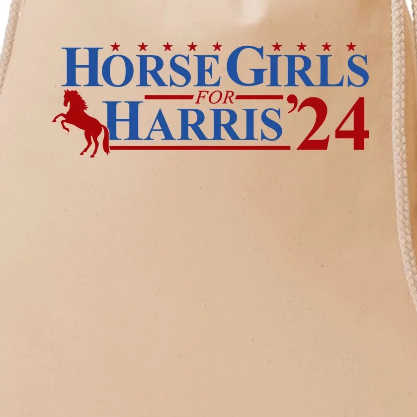 Horse For Harris 24 Drawstring Bag