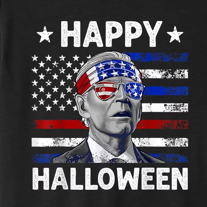 Halloween Funny Happy 4th Of July Anti Joe Biden ChromaSoft Performance T-Shirt