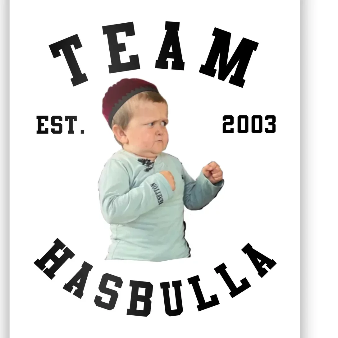 Hasbulla Funny Hasbulla Hasbullah Smile Poster | TeeShirtPalace