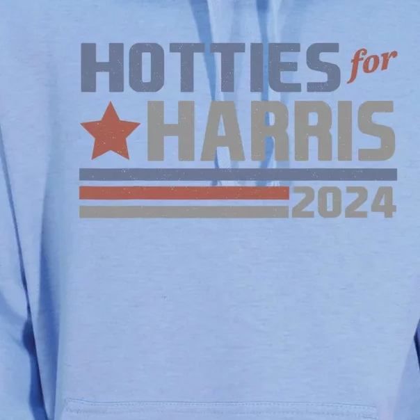 Hotties For Harris 24 Hotties For Harris 2024 Unisex Surf Hoodie