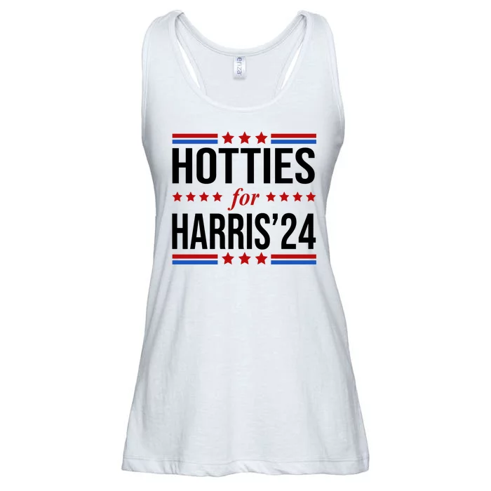 Hotties For Harris 2024 Funny Election Kamala Ladies Essential Flowy Tank