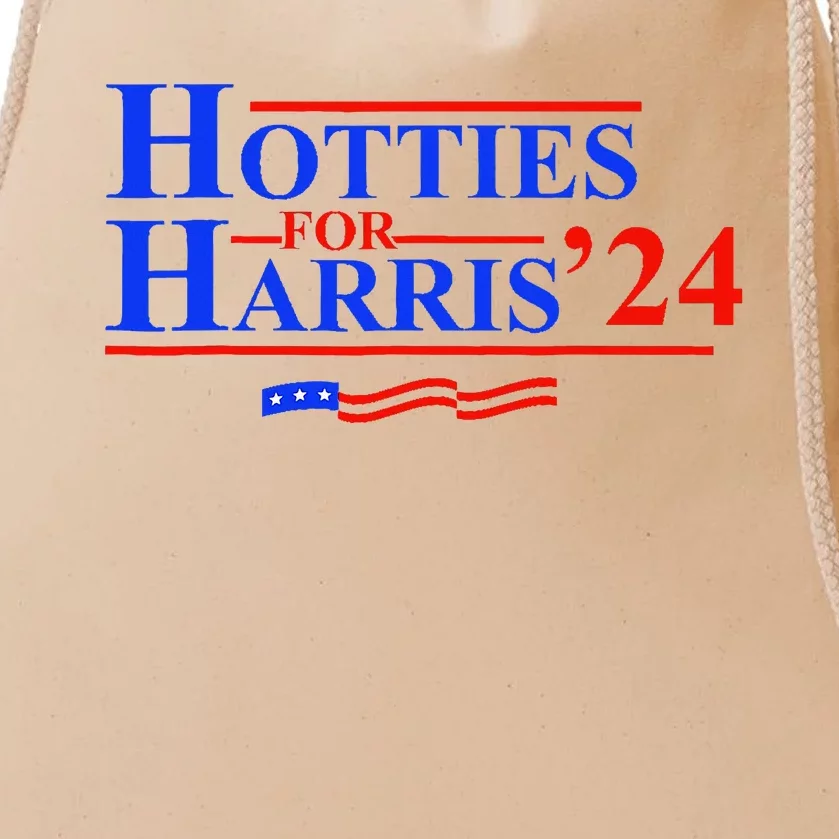 Hotties For Harris Drawstring Bag