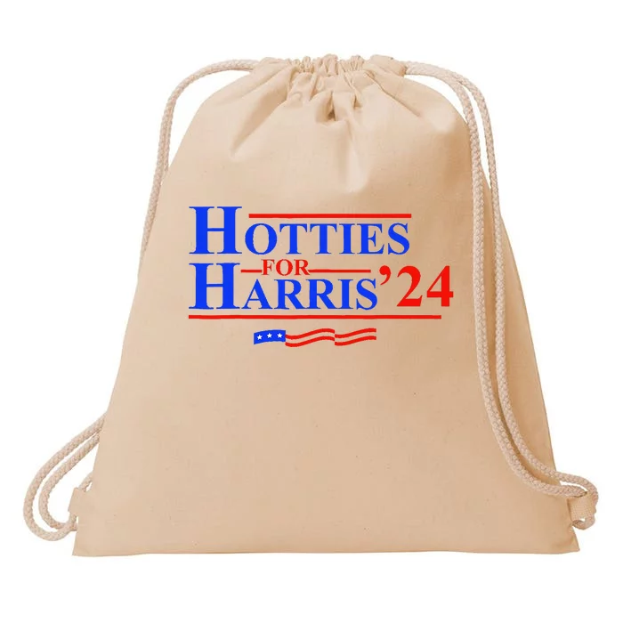 Hotties For Harris Drawstring Bag