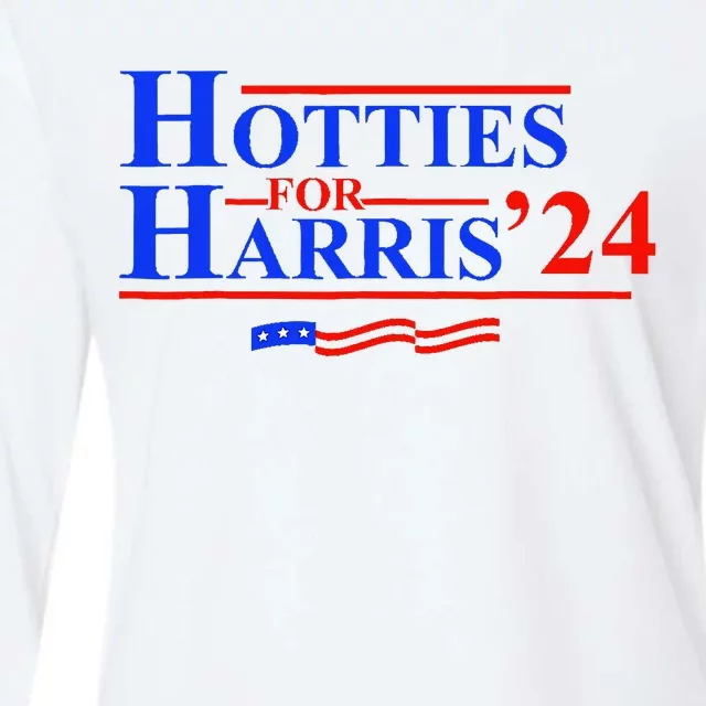 Hotties For Harris Womens Cotton Relaxed Long Sleeve T-Shirt