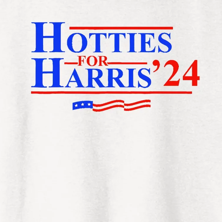 Hotties For Harris Women's Crop Top Tee