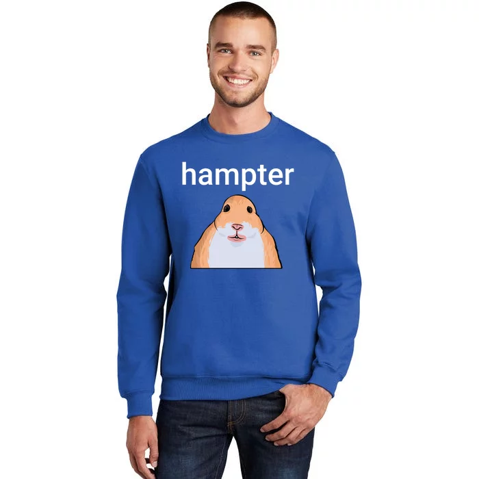 Hampter Funny Hamster Dank Meme Cute Gift Sweatshirt