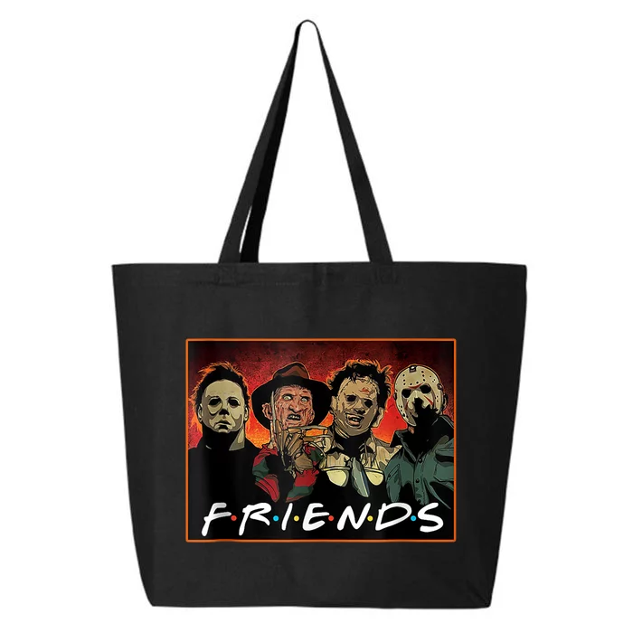 Halloween Friends, Halloween Horror Movies Characters 25L Jumbo Tote