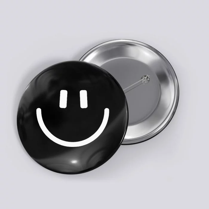 Happy Face Happy Life Button