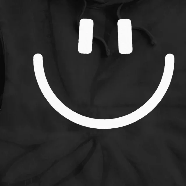 Happy Face Happy Life Tie Dye Hoodie