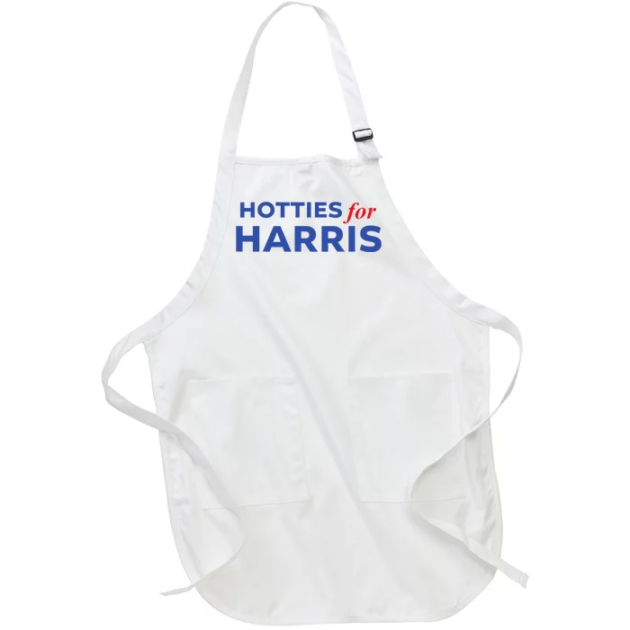 Hotties For Harris 24 Full-Length Apron With Pocket