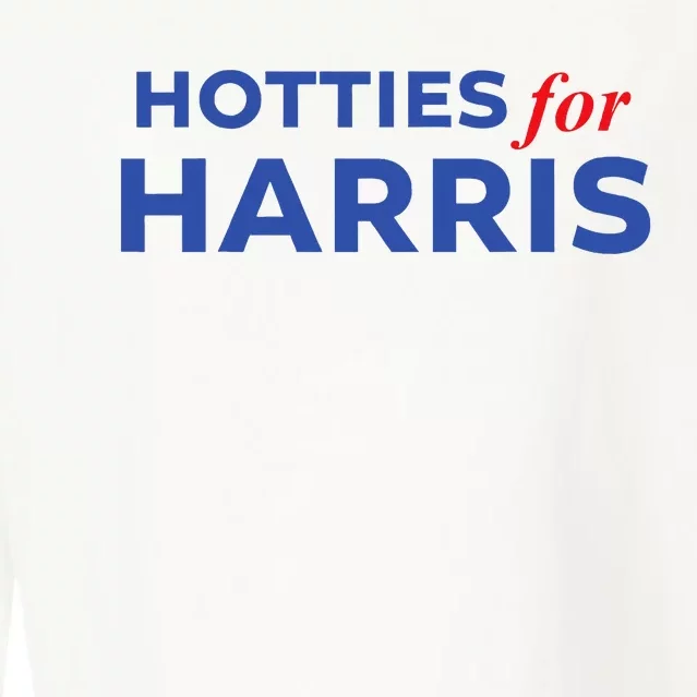 Hotties For Harris 24 Cropped Pullover Crew