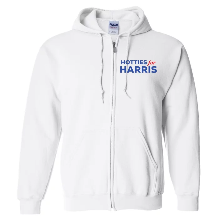 Hotties For Harris 24 Full Zip Hoodie