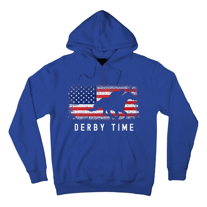 Horse Funny Horses Derby Time Horse Racing Hoodie